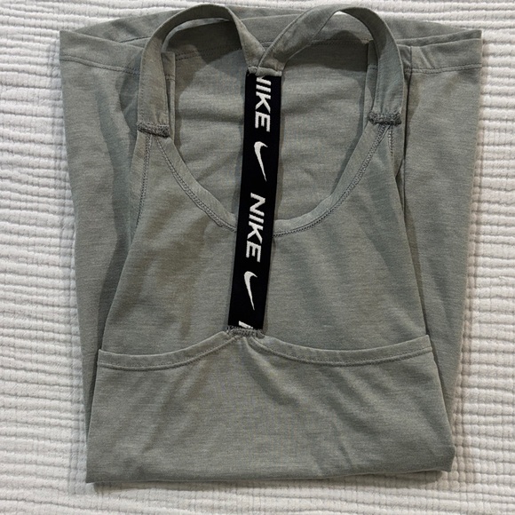 Nike Light Gray Racerback Tank - Picture 2 of 3